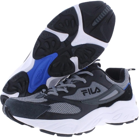 Fila Men's Envizion Lace Up Athletic Running Sneaker Tennis Shoes - Picture 2 of 5
